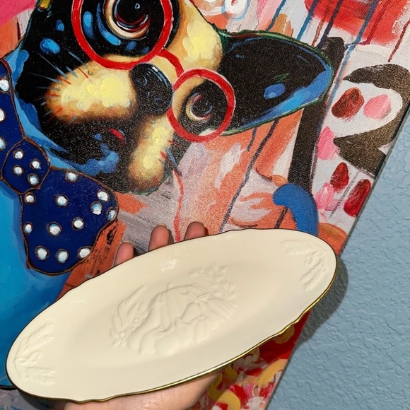 Lenox China Harvest Condiments Dish - Picture 6 of 6